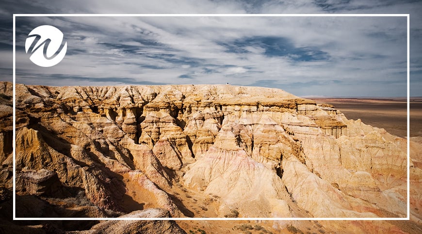 Bayanzag Flaming Cliffs, Gobi Desert