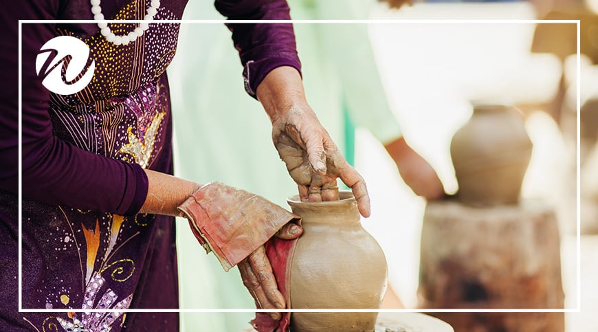 Vietnam's markets have many hand-made ceramics