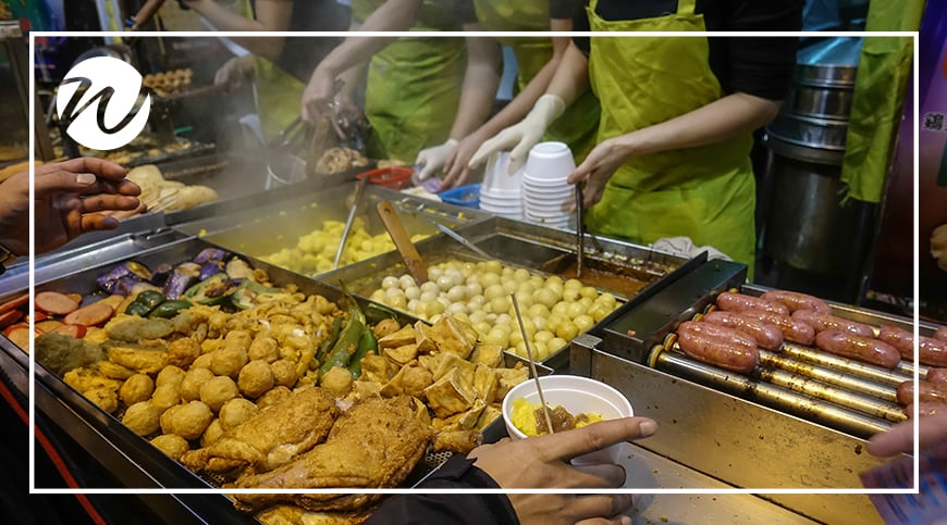 The food scene in Hong Kong is vibrant