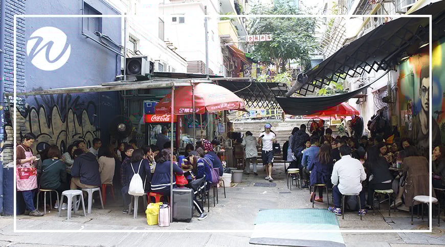 Open-air street stalls are a must-try!