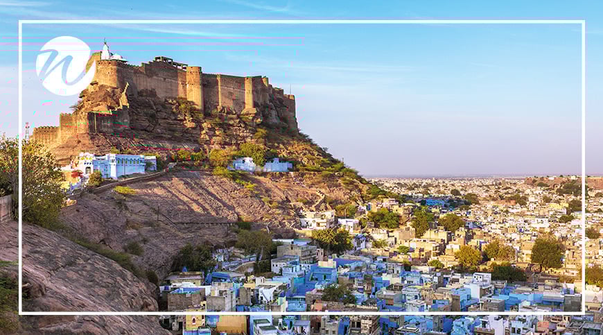 Asia travel recommendations - Jodhpur - the blue city and Mehrangarh Fort