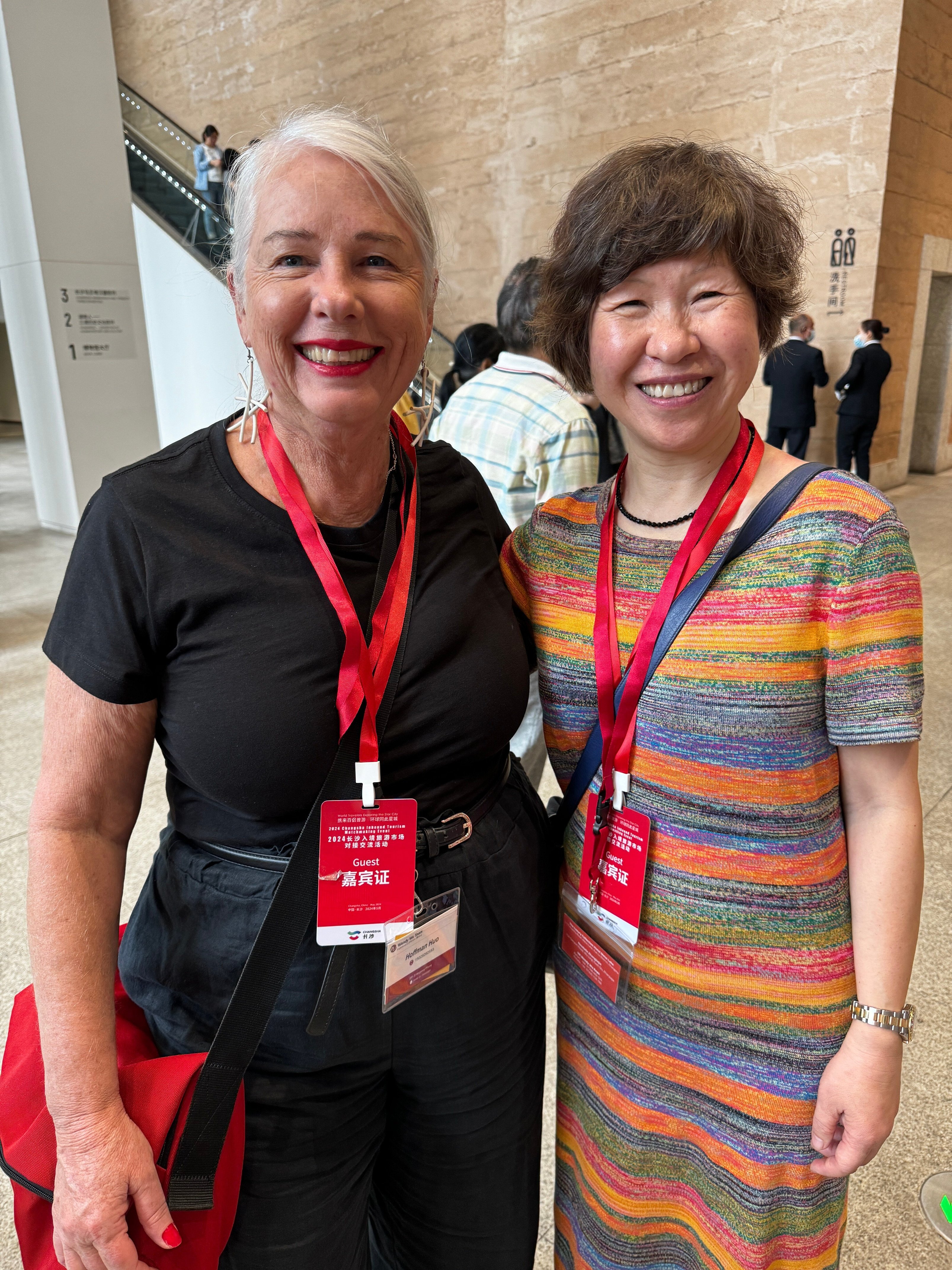 Kerry Heaney and Wendy Wu