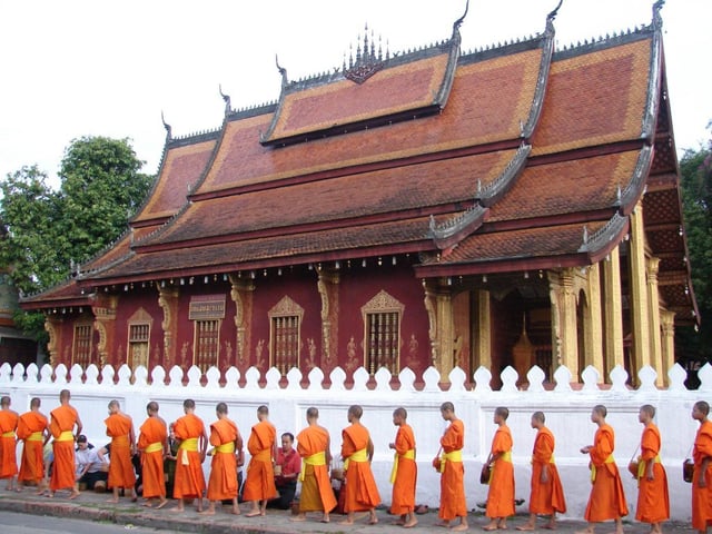 Giving of Alms, Laos, staff hotlist