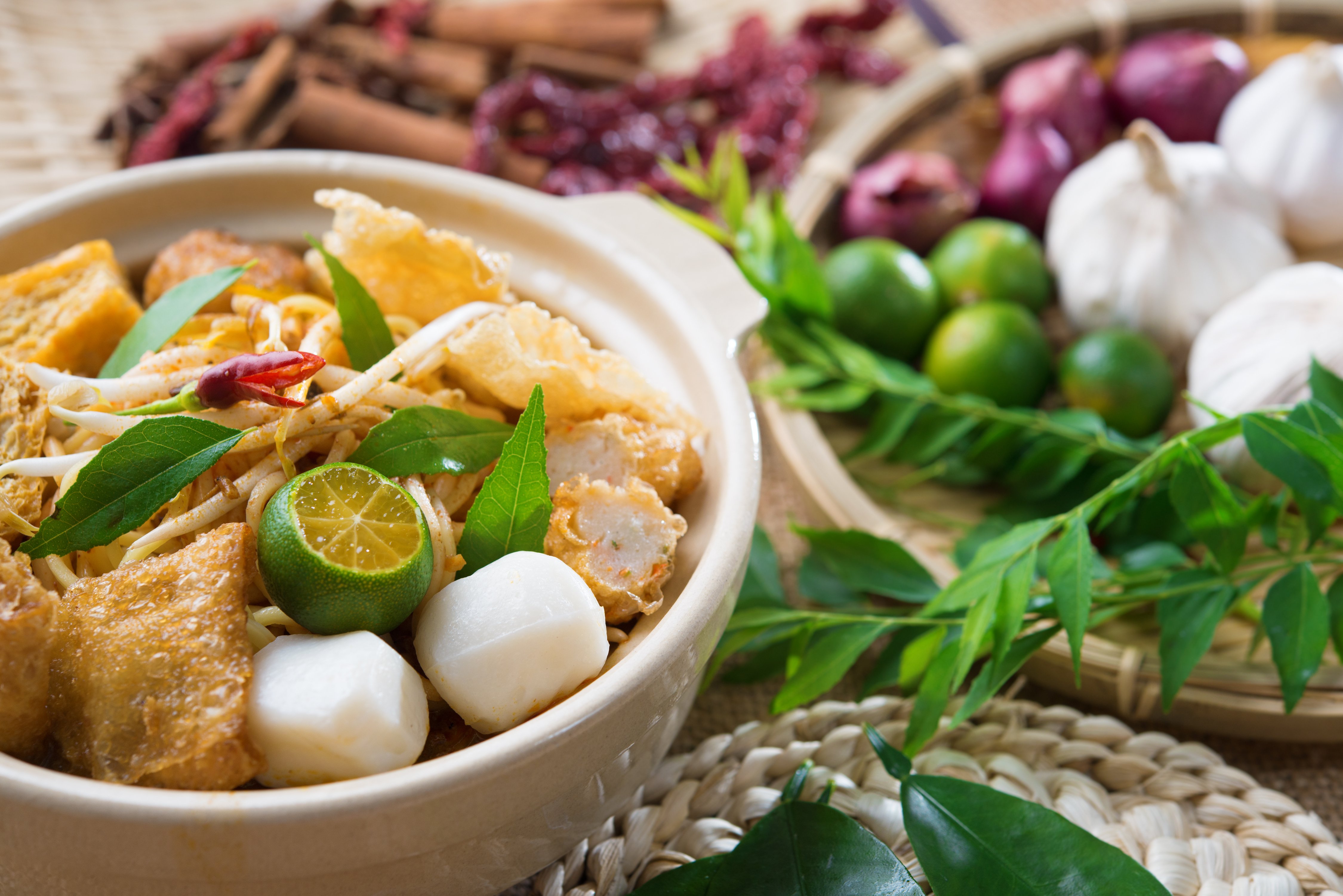 Famous Curry Noodles, Singapore, Hong Kong vs Singapore
