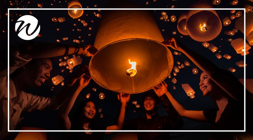 Yi Peng Festival, Chiang Mai, Asia bucket list