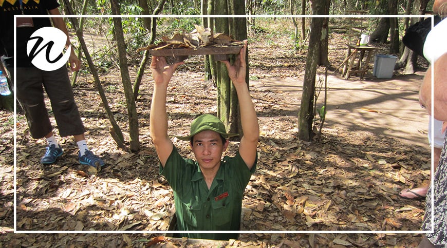 Vietnam's historic sites, Secrets of the Cu Chi Tunnels