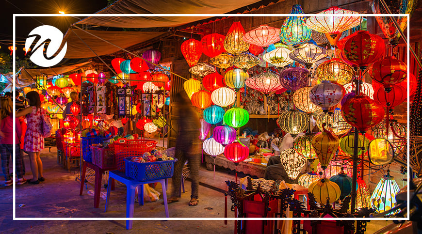 Lanterns aplenty in Hoi An old town