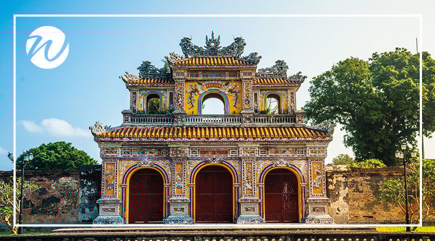 Restored glory of the Imperial Citadel, Hue