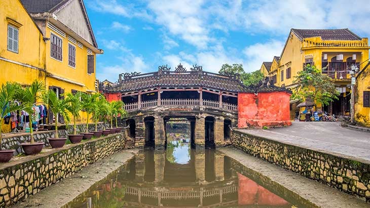 See the Japanese Covered Bridge