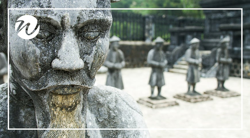 Tomb of Khai Dinh, Hue, historic sites of Vietnam