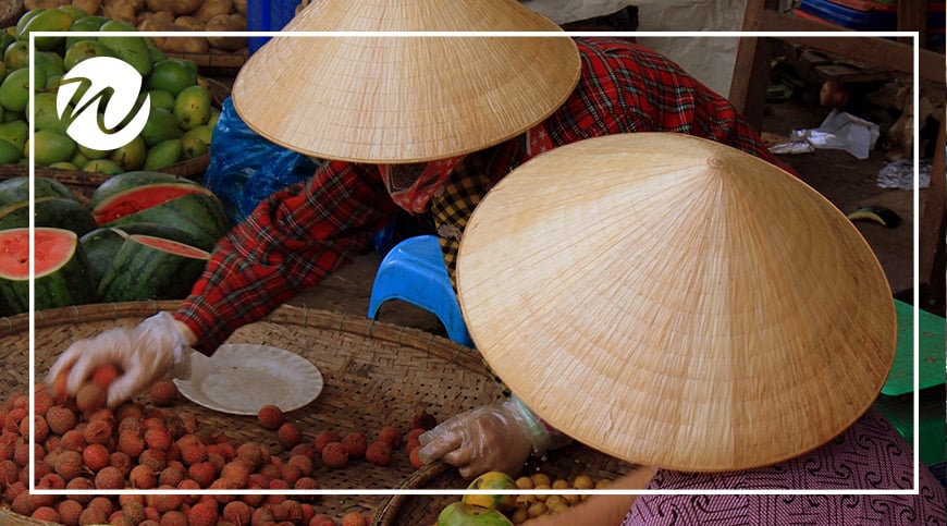 Local produce, Vietnam's markets