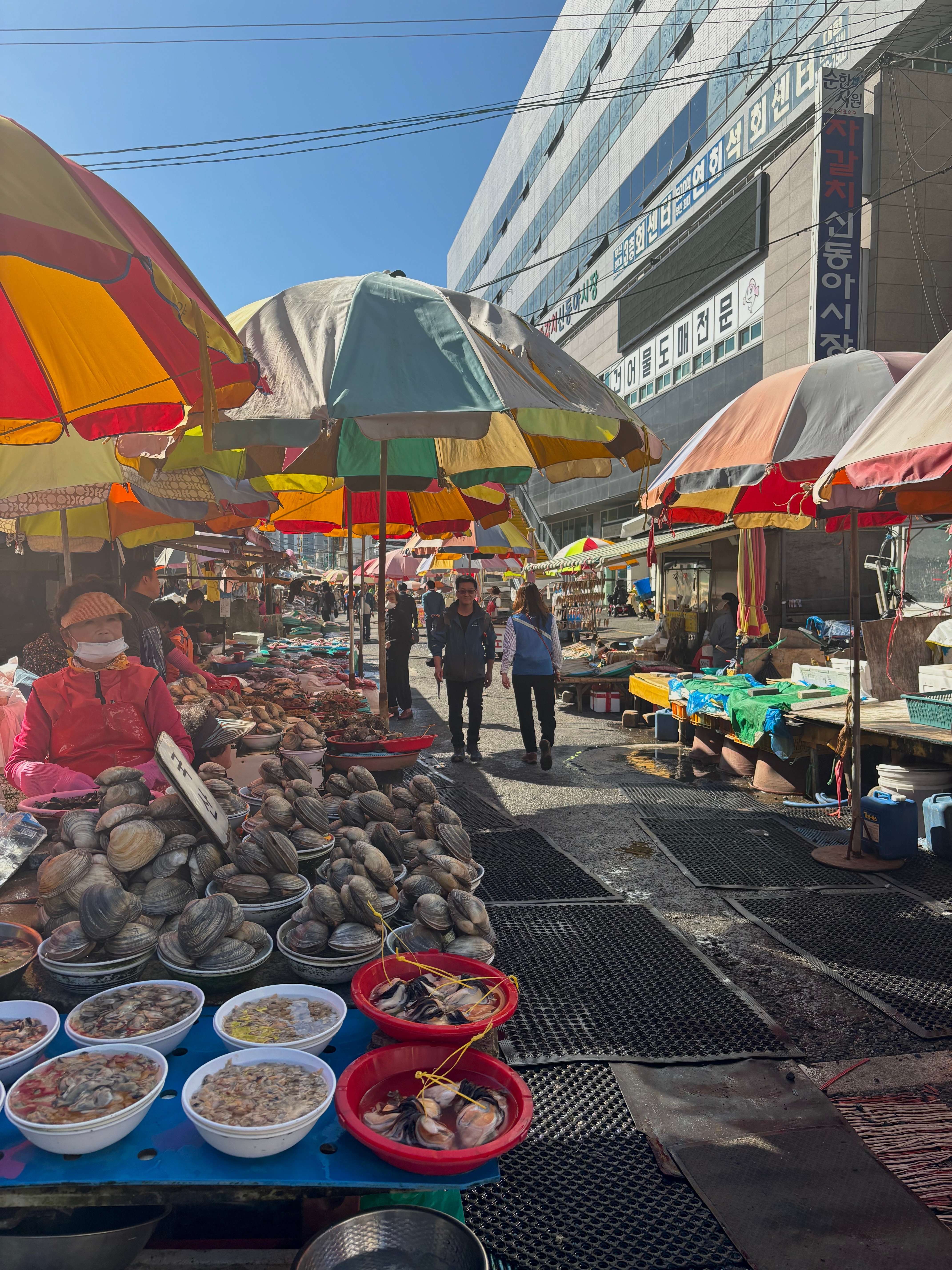 Jagalchi outside stalls