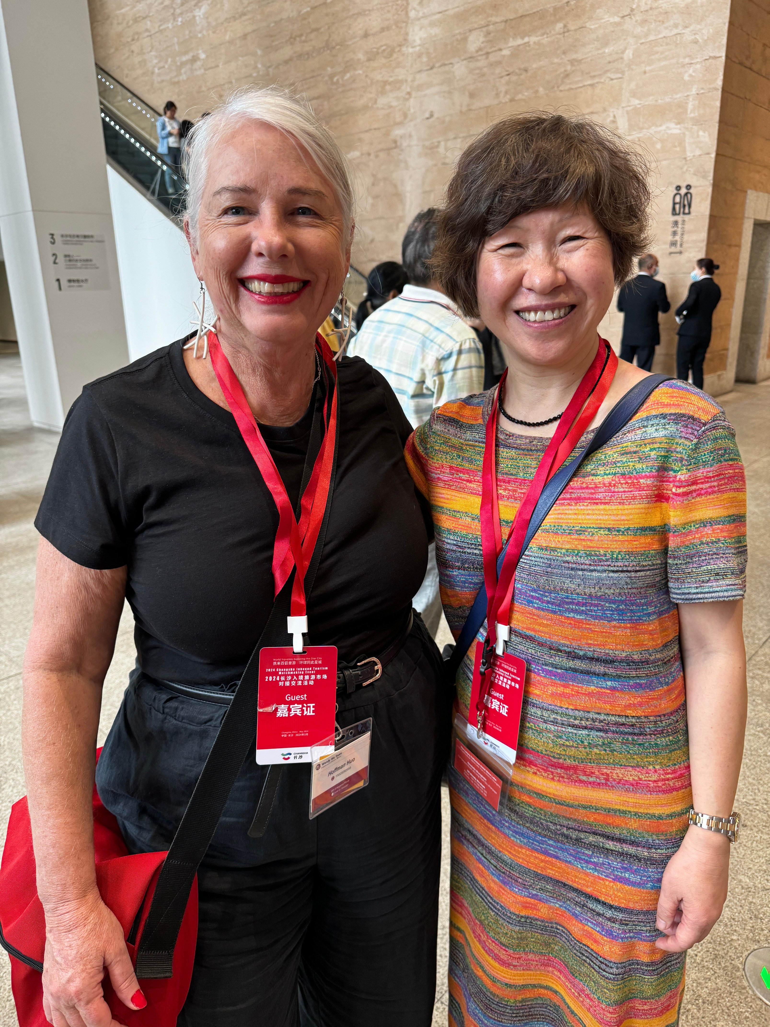 Kerry Heaney and Wendy Wu