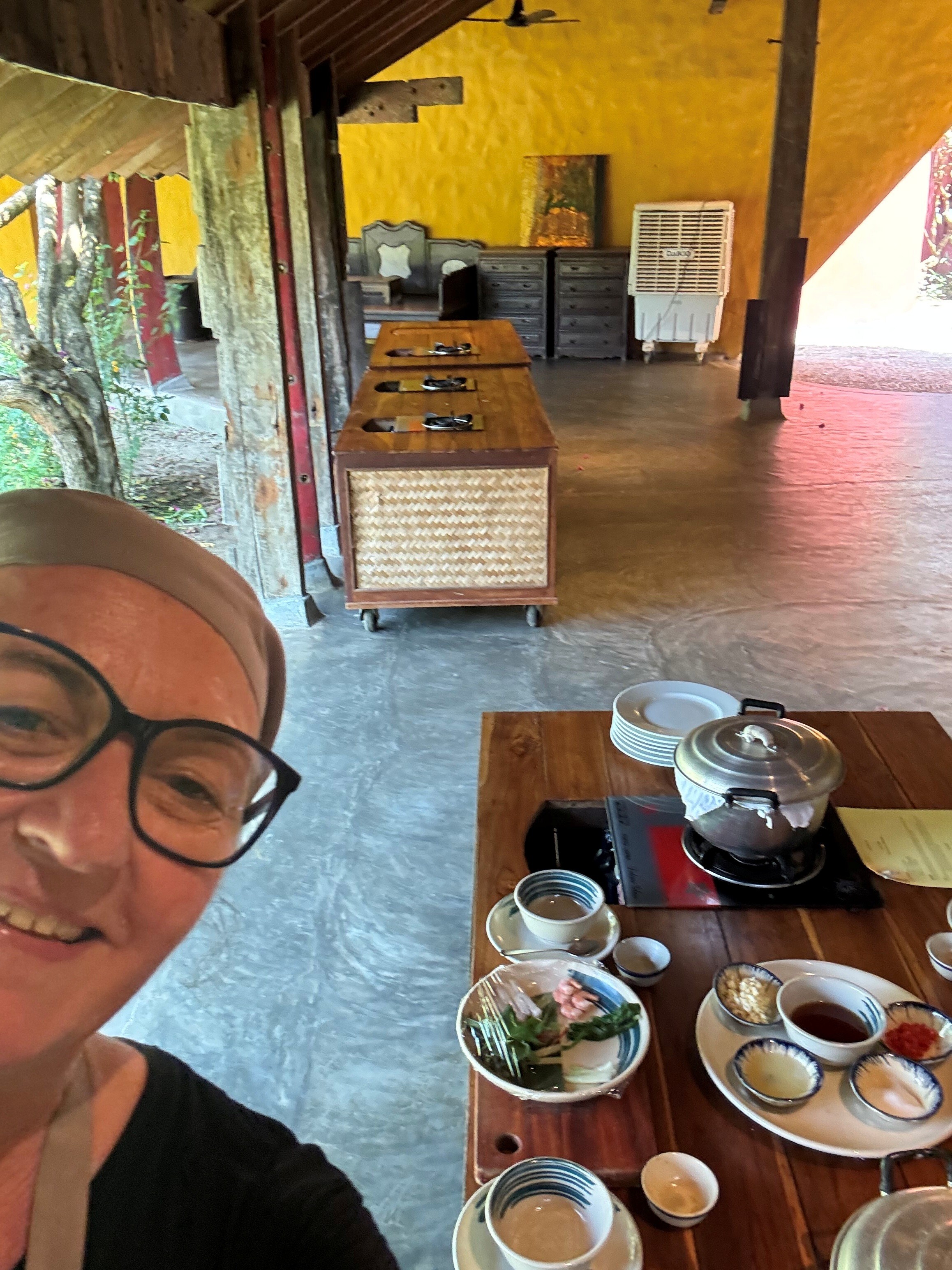 Me at the cooking School