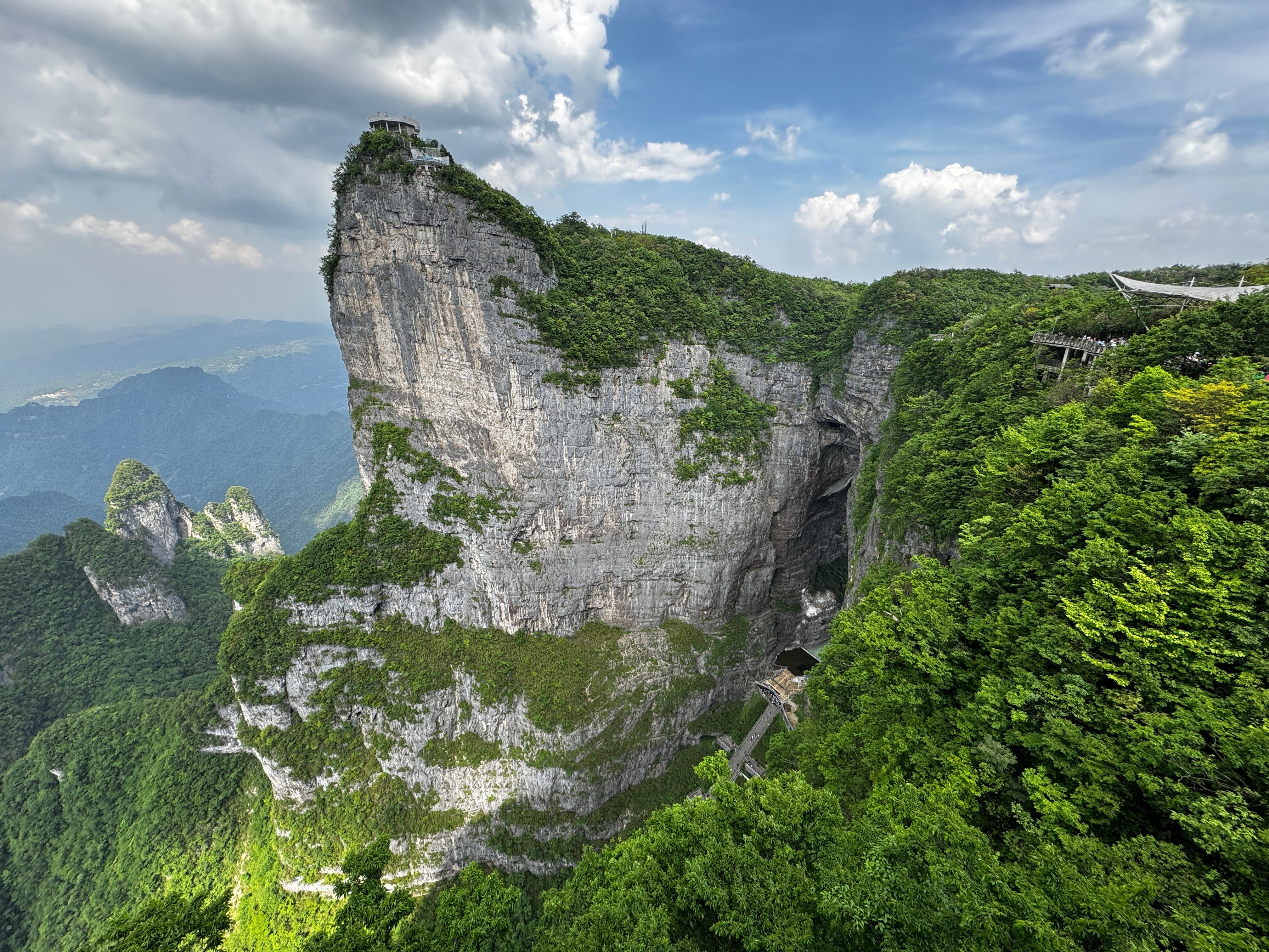 Tianmen Mountain view