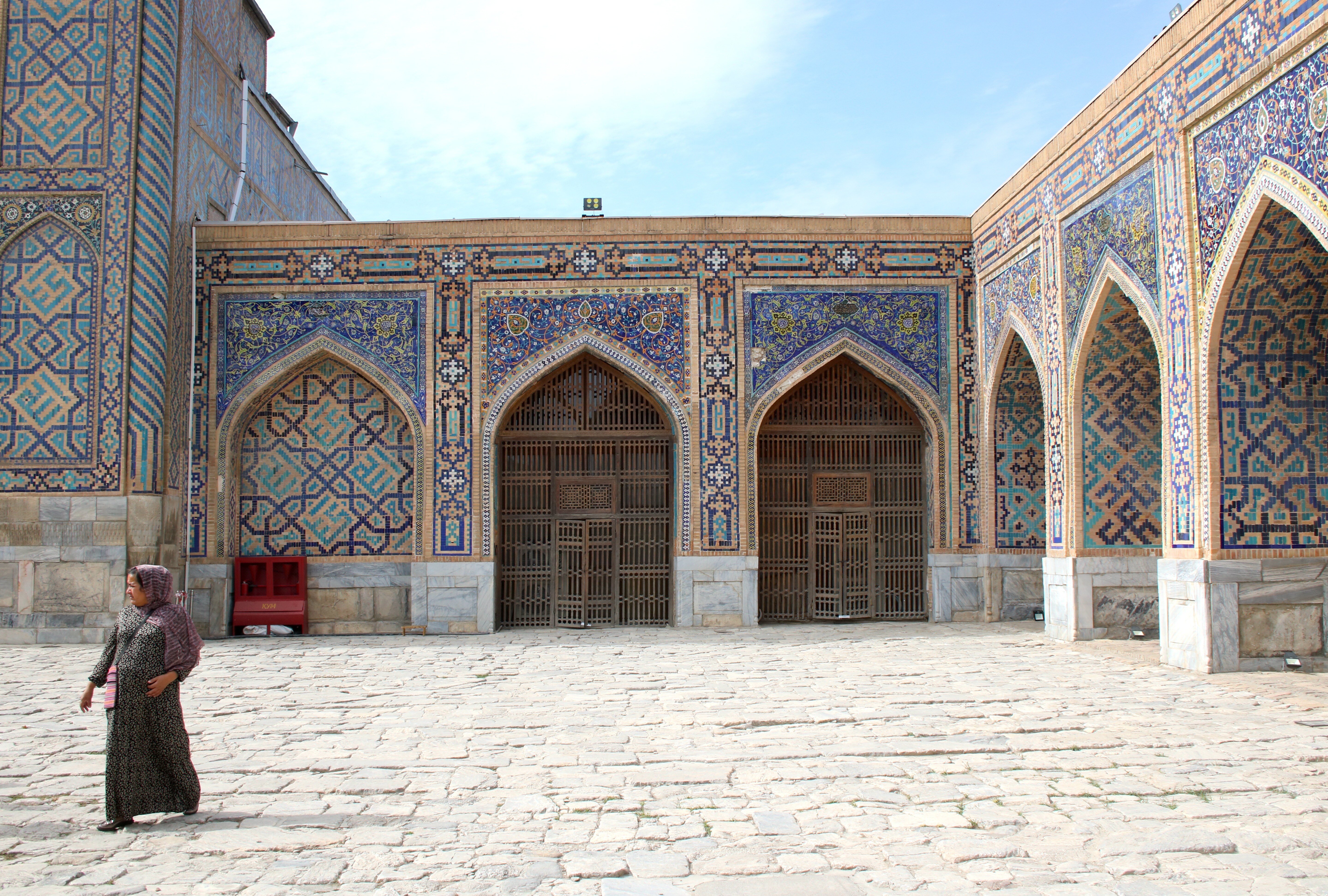 Woman at Kalon Mosque